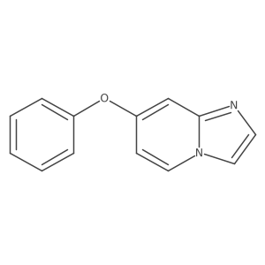 7-Phenoxyimidazo[1,2-a]pyridine结构式