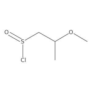 2-Methoxypropane-1-sulfinyl chloride结构式