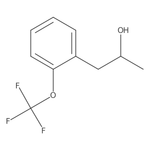 (2S)-1-[2-(trifluoromethoxy)phenyl]propan-2-ol Structure