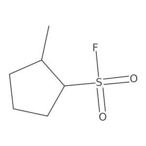 2-Methylcyclopentane-1-sulfonyl fluoride结构式