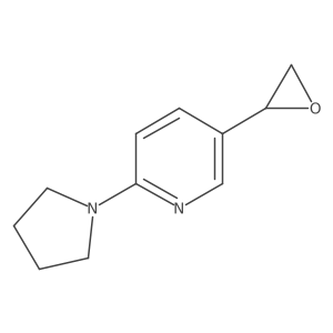 5-[(2S)-oxiran-2-yl]-2-(pyrrolidin-1-yl)pyridine Structure