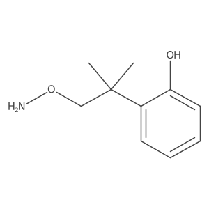 2-[1-(Aminooxy)-2-methylpropan-2-yl]phenol Structure