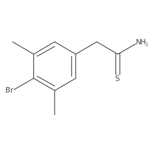 2-(4-Bromo-3,5-dimethylphenyl)ethanethioamide Structure