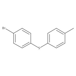 1-Bromo-4-[(4-methylphenyl)thio]benzene Structure