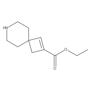 Ethyl 7-azaspiro[3.5]non-1-ene-2-carboxylate Structure