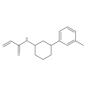 N-[1-(3-Methylphenyl)piperidin-3-yl]prop-2-enamide Structure
