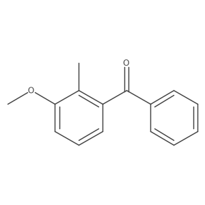 (3-Methoxy-2-methylphenyl)-phenylmethanone Structure