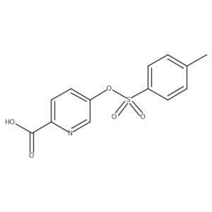 5-[(4-Methylbenzenesulfonyl)oxy]pyridine-2-carboxylic acid Structure
