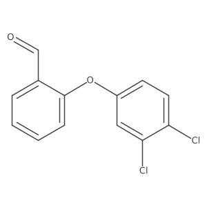 2-(3,4-Dichlorophenoxy)benzaldehyde Structure