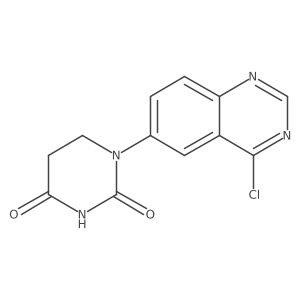 1-(4-Chloroquinazolin-6-yl)-1,3-diazinane-2,4-dione Structure