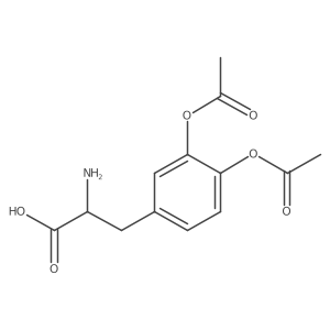 3,4-diacetyloxy-L-phenylalanine结构式