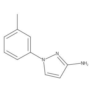 1-m-tolyl-1H-pyrazol-3-amine结构式
