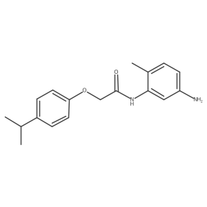 N-(5-Amino-2-methylphenyl)-2-(4-isopropylphenoxy)-acetamide Structure