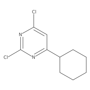2,4-Dichloro-6-cyclohexylpyrimidine结构式