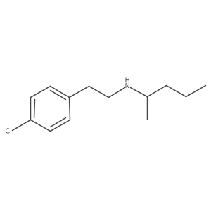[2-(4-Chlorophenyl)ethyl](pentan-2-yl)amine结构式