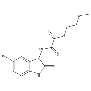 C13H14BrN3O4结构式