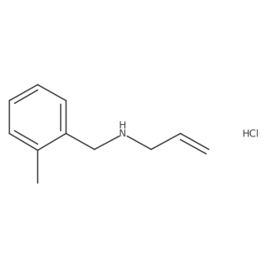 N-(2-Methylbenzyl)-2-propen-1-amine hydrochloride结构式