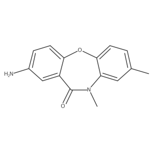 2-amino-8,10-dimethyldibenzo[b,f][1,4]oxazepin-11(10H)-one结构式