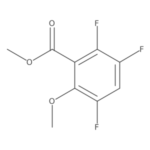Methyl 2-methoxy-3,5,6-trifluorobenzoate Structure