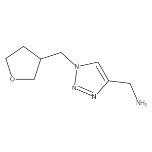 {1-[(oxolan-3-yl)methyl]-1H-1,2,3-triazol-4-yl}methanamine Structure