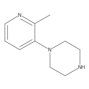 1-(2-Methylpyridin-3-yl)piperazine Structure
