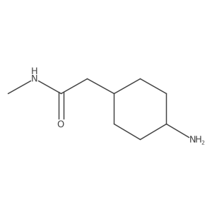 2-(4-aminocyclohexyl)-N-methylacetamide Structure