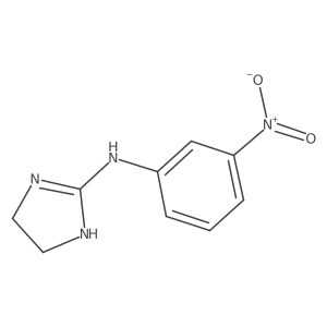 n-(3-Nitrophenyl)-4,5-dihydro-1h-imidazol-2-amine结构式