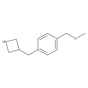 3-{[4-(Methoxymethyl)phenyl]methyl}azetidine结构式