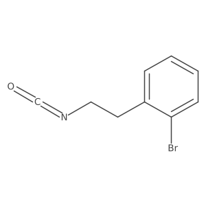 1-Bromo-2-(2-isocyanatoethyl)benzene Structure