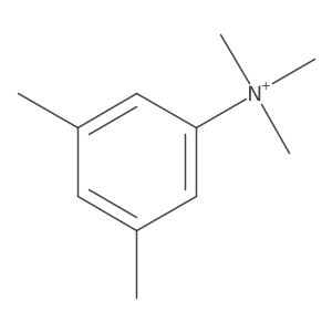 N,N,N,3,5-Pentamethylbenzenaminium Structure