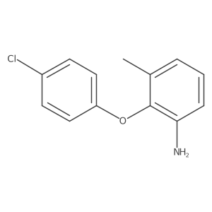 2-(4-Chlorophenoxy)-3-methylaniline Structure