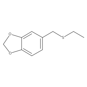 5-[(Ethylthio)methyl]-1,3-benzodioxole结构式