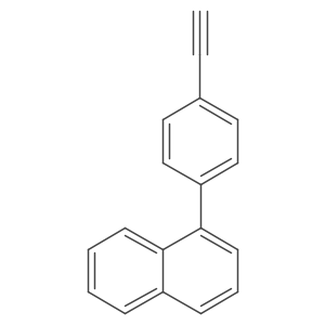 1-Naphtylphenylacetylene结构式