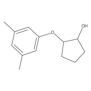Rel-(1R,2R)-2-(3,5-dimethylphenoxy)cyclopentan-1-ol Structure
