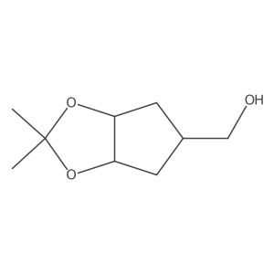 [(3aR,6aS)-2,2-dimethyl-hexahydrocyclopenta[d][1,3]dioxol-5-yl]methanol结构式