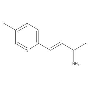 4-(5-Methylpyridin-2-yl)but-3-en-2-amine Structure