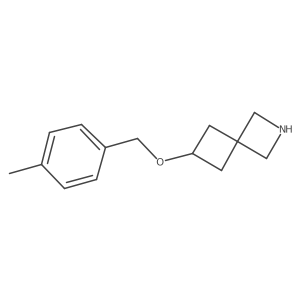 6-(4-Methyl-benzyloxy)-2-aza-spiro[3.3]heptane结构式