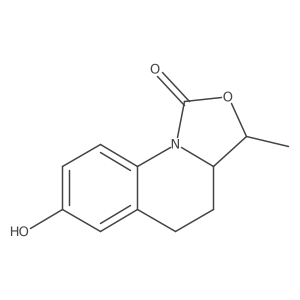 7-hydroxy-3-methyl-1H,3H,3aH,4H,5H-[1,3]oxazolo[3,4-a]quinolin-1-one Structure