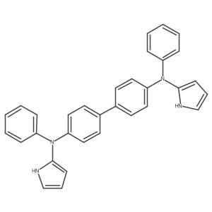 [1,1a(2)-Biphenyl]-4,4a(2)-diamine, N4,N4a(2)-diphenyl-N4,N4a(2)-di-1H-pyrrol-2-yl-结构式