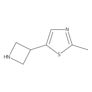 5-(Azetidin-3-yl)-2-methyl-1,3-thiazole Structure