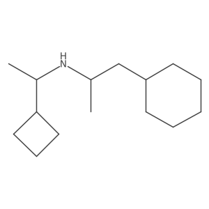 (1-Cyclobutylethyl)(1-cyclohexylpropan-2-yl)amine结构式