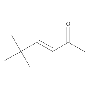 (E)-5,5-dimethylhex-3-en-2-one Structure