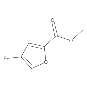 Methyl 4-fluorofuran-2-carboxylate结构式