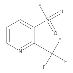 2-(Trifluoromethyl)pyridine-3-sulfonyl fluoride结构式