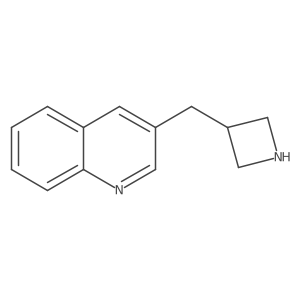 3-[(Azetidin-3-yl)methyl]quinoline Structure