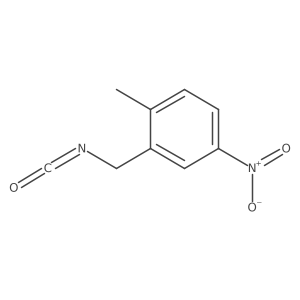 2-(Isocyanatomethyl)-1-methyl-4-nitrobenzene结构式