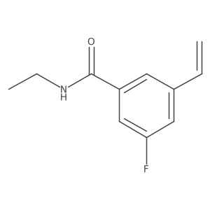 N-Ethyl-3-fluoro-5-vinylbenzamide Structure