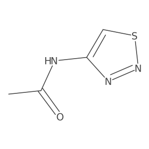 N-1,2,3-Thiadiazol-4-ylacetamide Structure