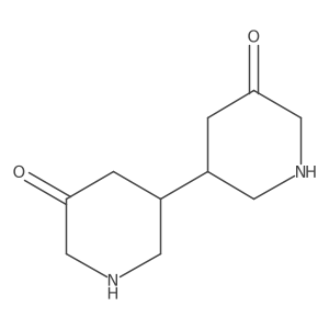 [3,3a(2)-Bipiperidine]-5,5a(2)-dione结构式