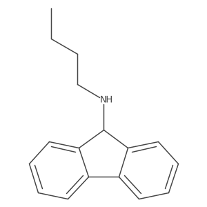 N-Butyl-9H-fluoren-9-amine Structure